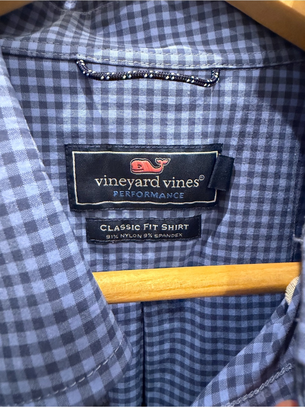 Vineyard Vines Men's Performance Button-Down Shirt - Blue Gingham